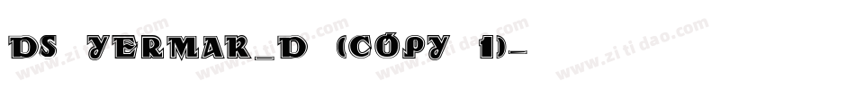 DS Yermak_D (COPY 1)字体转换
